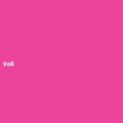 Hersteller: Voß