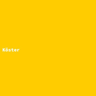 Hersteller: Köster