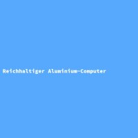 Reichhaltiger Aluminium-Computer
