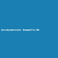 Aerodynamischer Baumwolle-BH