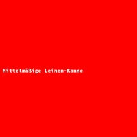 Mittelm&auml;&szlig;ige Leinen-Kanne