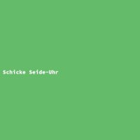 Schicke Seide-Uhr