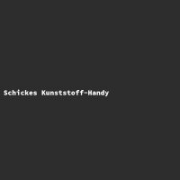 Schickes Kunststoff-Handy