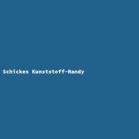 Schickes Kunststoff-Handy