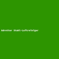 Adretter Stahl-Luftreiniger