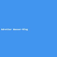 Adretter Wasser-Ring