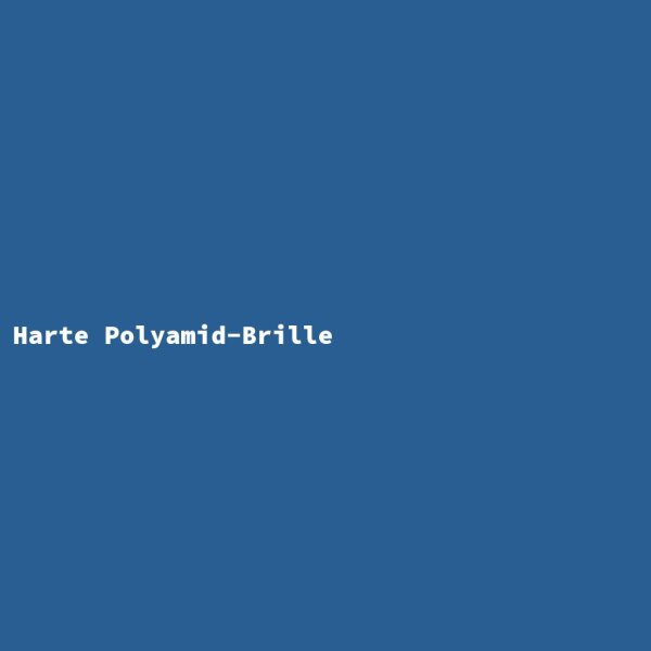 Harte Polyamid-Brille